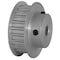 B&B Manufacturing 24XL037-6FA4, Timing Pulley, Aluminum, Clear Anodized,  24XL037-6FA4 - alternate 1